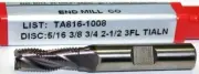 YG-1 Minicut TA816-1008 5/16" Diameter 3/8" Shank 3 Flute HSS Roughing End Mill