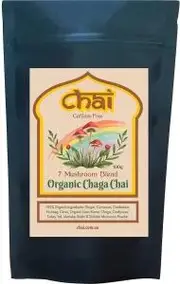 Chai Tea Organic Chaga Chai 7 Mushroom Blend 100g