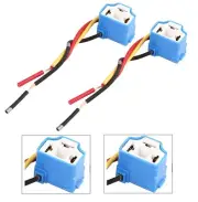 Wire Pigtail Female Ceramic A H6054 Two Harness Head Light Bulb Replacement Plug