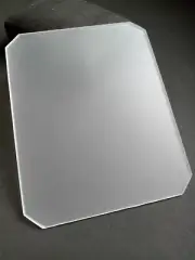 Ultra Bright 4x5 Borosilicate Ground Glass Focusing Screen With Clipped Corners