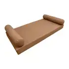*COVER ONLY*-Style 5 Daybed Mattress Bolster Pillow Covers Knife Edge Twin-AD104