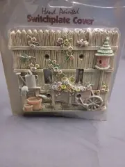 Novelty Garden Theme Double Light Switch Cover Plate By Spoontiques