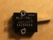 NOS Vintage Mulon Micro Power Proximity Switch ML2-70T 02 3A 250V Japan (Qty av)