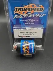 Truespeed Custom Works Brush Motor 8 Single V2 1081 Dieter Dirt Oval Blue Lable