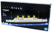 Kawada Nanoblock Nb021 Nb - Titanic Building Kit F/S