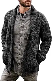 [Bciopll] Mens Autumn Winter Sweater Streetwear Knitwear Men Basic Cardigan Knitted Sweaters