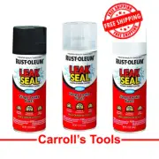 Rustoleum Leak Seal SPRAY Flexible Rubber Coating Sealer Stops Rust