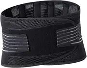 Kisangel Fitness Waist Support Belt Breathable Pressurization Wrap for Exercise Durable and Practical Waist Protective Gear for Running and Fitness Activities