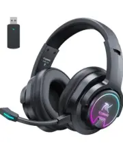 Krysenix PG3 RGB 2.4G/Wireless Gaming Headset 50 H Playing Time 3 H Charging