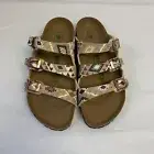 Birkenstock New w/ Box Florida Fresh Ethno Mocha Birko Flor Vegan Nar SelectSize