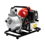 1" InchGasoline Water Pump, 40.2CC 2 Stroke 1.7HP Engine Petrol Water Transfe...