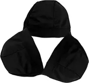 [LIFKOME] 3pcs Liner Cycling Cap Quick Dry Liner Uv Protection Windproof Comfortable Under Hats DIY Sports Headwear Black