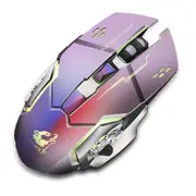 Usb Optical Mouse For Pc Computer Peripherals Metal Gray Silent Version