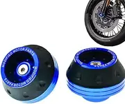Motorcycle Front Fork Frame Sliders,Aluminum Wheel Crash Slider Crash Pad - Slider Anti-Collision Cups Motorcycle Crash Protector for Motorbikes