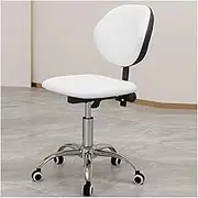 360° Swivel Rolling Saddle Stools,Saddle Chairs Support Ergonomic,for Salon Clinic Lab Office Home Studio Kitchen Dining(A)