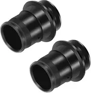 ZHSMS Universal Cigarette Lighter Cap - Waterproof Dustproof Cover for Auto Car Lighter Socket Plug - Car Accessory 2Pack (Black)