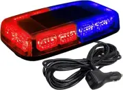 48LED Roof Top Strobe Lights, High Visibility Emergency Red Blue LED Light Truck