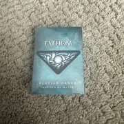 Ellusionist Fathom Playing Card Deck - Inspired by Water - Sealed New (C)
