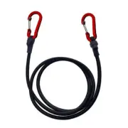 Heavy Duty Bungee Cord Elastic Tie Strap String Carabiner Hooks Kayak Cycling Lu