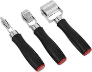 WEKADRIN Car Truck Tire Repair Patch Tools 3pcs Plastic Handle Tire Repair Roller Auto Sound Insulation Roller