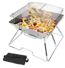 Cry Baby BBQ Stainless Steel Grill Folding Camping Portable Mini Cooker NEW!
