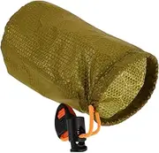 TOGEVAL Portable Bathroom Storage Bag Mesh Sack for Emergency Sleep Protection Camping Gear