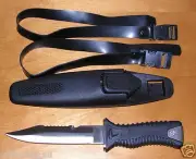 New "Commando" Dive Knife with Sheath