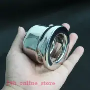 Heavy Stainless Steel Scrotum Stretchers Locking Ball Weight Chastity Cage