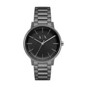 Armani Exchange Three-Hand Gunmetal Stainless Steel Watch AX2761