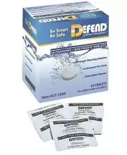64x Dental DEFEND ULTRASONIC CLEANER Enzymatic TABLETS UT-1000 Tabs