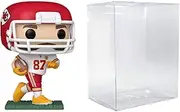 Travis Kelce NFL Funko Pop! Kansas City Chiefs Vinyl Figure, Series 12, with Protector Case