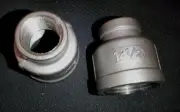 STAINLESS STEEL REDUCER COUPLING 1" x 1/2" NPT PIPE RC-100-050