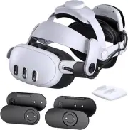 Magnetic Battery Head Strap for Quest 3/3S/2 – 2-3H Playtime & Comfort