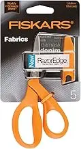 Fiskars Crafts 8150 RazorEdge Fabric Shears, 5-Inch