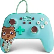 PowerA Enhanced Wired Controller for Nintendo Switch - Animal Crossing: Tom Nook, Nintendo Switch Lite, Gamepad, Game Controller, Wired Controller, Officially Licensed - Nintendo Switch