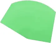 uxcell 50 Sheet Colored Vellum Paper 5" x 7", 100gsm Translucent Printable Vellum Sheets for Printing Wedding Invitations Inkjet Laser Printer, Green