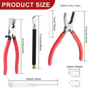 Glass Tile Nippers Alloy Mosaic Cutter Tool Precise Tile Cutter Pliers lexwu