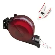 Number Ticket Dispenser Take a Number System with 1 Roll 3 Digit Queue Ticket...