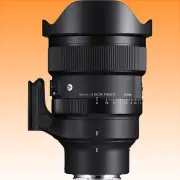 Sigma 15mm f/1.4 Fisheye DG DN Art Lens (Sony E) - Brand New