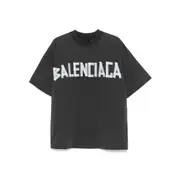 [Balenciaga] Balenciaga Tape Type T-shirt L BLACK/WHITE
