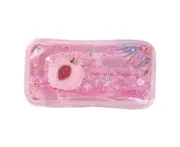 Cosmetics Bag Waterproof Fashion Cartoon Pencil Case Transparent School Pen Box for Home-H