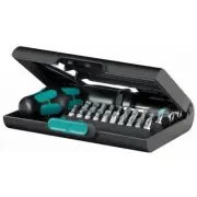 Wera Kraftform Kompakt 90 Handle & Bit Set 22 Piece (Sl/Hx/Ph/Pz/Tx)