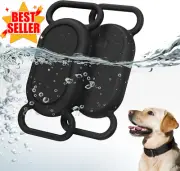 2 Pks Dog Collar Holder fr Galaxy SmartTag2, Waterproof Silicone Case w Key Ring