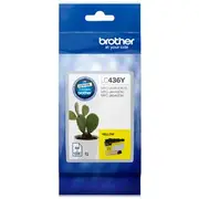 Brother INKvestment LC 436Y Ink Cartridge Yellow