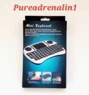 New Mini Keyboard RoHS Wireless Keyboard Mouse Combo Touchpad Black