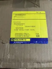 SQUARE D 8903SVO2V02 Lighting Contactr,3P,120V,Open,ElecHeld New In Factory Box
