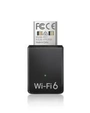 AX900 USB WiFi Adapter for Desktop PC Laptop, Mini WiFi 6 Adapter for Windows...