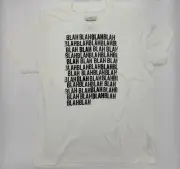 Abercrombie & Fitch Vintage Unisex Blah Blah Blah tee