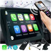 7" HD Touch Portable Kleva SmartPlay - Apple CarPlay Android Auto Wireless