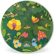 Evans Beatles Bass Drum Head - Yellow Submarine Resonant Bass Drumhead - Primrose Prairie, 20 inch